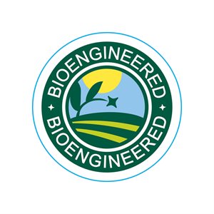 Label - Non GMO Green/UV 1 In. Circle 1M/Roll