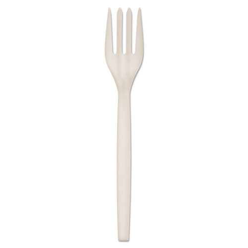 Plant Starch Fork - 7", 50/pack, 20 Pack/carton