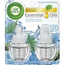 Air Wick Scented Oil Warmer Refill - Oil - 0.7 fl oz (0 quart) - Freshwater - 60 Day - 2 / Pack