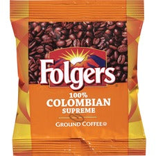 Coffee, 100% Colombian, Ground, 1.75oz Fraction Pack, 42/carton