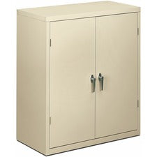 Assembled Storage Cabinet, 36w X 18.13d X 41.75h, Putty