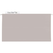 Smead TUFF Legal Recycled Hanging Folder - 8 1/2" x 14" - 2" Expansion - Top Tab Location - Steel Gray - 10% Recycled - 18 / Box