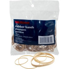 Officemate Assorted Size Rubber Bands - 1 / Bag - Rubber - Natural