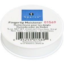 Sparco 3/8 Ounce Fingertip Moisturizer - White - Odorless, Stainingless, Non-slip, Greaseless - 1 Each