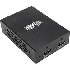 Tripp Lite 2-Port 3D 4K HDMI Splitter, HDMI 2.0, HDCP 2.2 UHD 4K @ 60Hz, HDR, TAA - 3840 � 2160 - 22.97 ft Maximum Operating Distance - HDMI In - HDMI Out - Metal - TAA Compliant