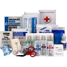 Ansi 2015 Compliant First Aid Kit Refill, Class A, 25 People, 89 Pieces