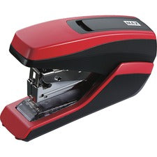 MAX HD-55FL Half-strip Stapler - 35 of 80g/m&#178; Paper Sheets Capacity - 100 Staple Capacity - Half Strip - 24/6mm, 26/6mm Staple Size - Red, Black