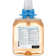 Provon FMX-12 Foaming Antimicrobial Handwash - Light Fruity Scent - 42.3 fl oz (1250 mL) - Kill Germs, Bacteria Remover - Hand - Amber - Rich Lather - 1 Each
