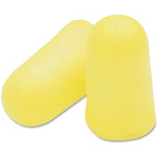 E-a-r Taperfit 2 Self-adjusting Earplugs, Cordless, Foam, Yellow, 200 Pairs