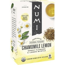 Organic Teas And Teasans, 1.8 Oz, Chamomile Lemon, 18/box