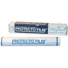 Clear Protecto Film - Laminating Pouch/Sheet Size: 18" Width x 65 ft Length - Type N - Nonglare - for Poster, Maps, Presentation - Clear - 1 / Roll