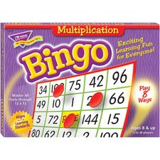 Trend Multiplication Bingo Learning Game - Theme/Subject: Learning - Skill Learning: Mathematics - 8-13 Year