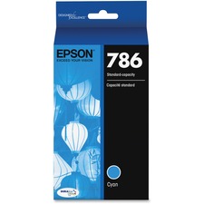 Epson DURABrite Ultra 786 Original Inkjet Ink Cartridge - Cyan - 1 Each - Inkjet - 1 Each