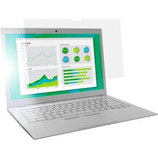 3M Anti-Glare Filter Clear, Matte - For 13.3" Widescreen LCD Notebook - 16:9 - Scratch Resistant, Fingerprint Resistant, Dust Resistant - Anti-glare