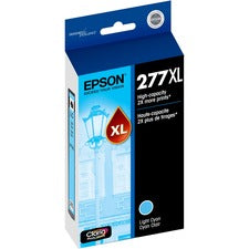 Epson Claria 277XL Original High Yield Inkjet Ink Cartridge - Light Cyan - 1 Each - Inkjet - High Yield - 1 Each