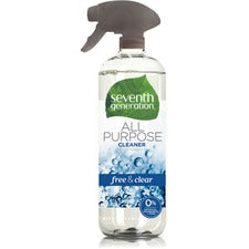 Natural All-purpose Cleaner, Free And Clear/unscented, 23 Oz Trigger Spray Bottle, 8/carton