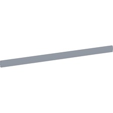 Lorell Single-Wide Panel Strip for Adaptable Panel System - 33.1" Width x 0.5" Depth x 1.8" Height - Aluminum - Silver