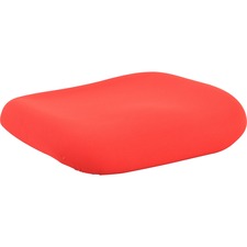 Lorell Premium Seat - Red - Fabric - 1 Each