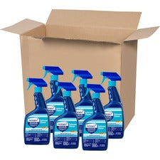 Microban Professional Bathroom Cleaner Spray - Ready-To-Use Spray - 32 fl oz (1 quart) - Citrus Scent - 6 / Carton - Multi