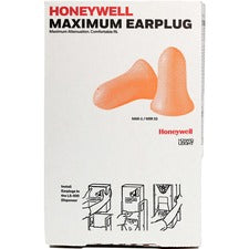 Maximum Single-use Earplugs, Cordless, 33nrr, Coral, 200 Pairs