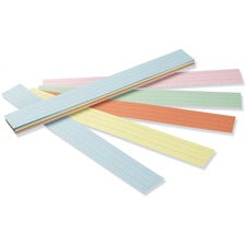 Sentence Strips, 24 X 3, Assorted Colors, 100/pack