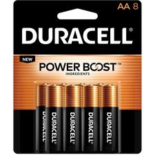 Power Boost Coppertop Alkaline Aa Batteries, 8/pack