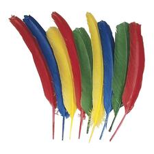 Creativity Street Quill Feathers - Multipurpose - 24 Piece(s) - 24 / Pack - Multicolor