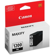 Canon PGI-1200 BK Original Ink Cartridge - Inkjet - 1200 Pages - Black - 1 Each