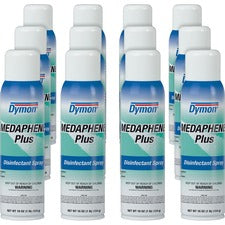 Dymon Medaphene Plus Disinfectant Spray - 16 fl oz (0.5 quart) - Pleasant Scent - 12 / Carton - Non-porous - Aqua Dymon Medaphene Plus Disinfectant Spray - 16 fl oz (0.5 quart) - Pleasant Scent - 12 / Carton - Non-porous - Aqua
