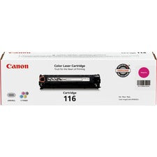 Canon 116 Original Toner Cartridge - Laser - 1500 Pages - Magenta - 1 Each