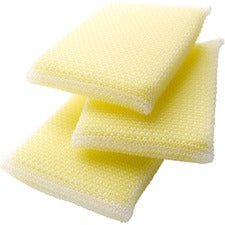 Scotch-Brite Dobie All-purpose Cleaning Pads - 0.5" Height x 2.6" Width x 4.3" Depth - 3/Pack - Yellow