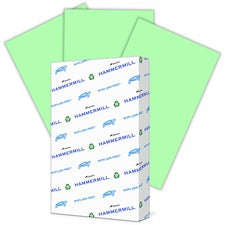Hammermill Colors Recycled Copy Paper - Legal - 8 1/2" x 14" - 20 lb Basis Weight - Smooth - 500 / Ream - SFI - Archival-safe, Acid-free