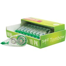 Mono Mini Correction Tape, Non-refillable, Clear Applicator, 0.17" X 315", 10/pack