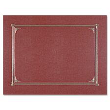 Certificate/document Cover, 12.5 X 9.75, Burgundy, 6/pack