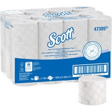 Pro Small Core High Capacity/srb Bath Tissue, Septic Safe, 2-ply, White, 1,100 Sheets/roll, 36 Rolls/carton