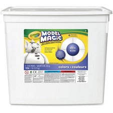 Model Magic Modeling Compound, 8 Oz Packs, 4 Packs, White, 2 Lbs