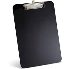 Officemate Magnetic Clipboard - Plastic - Black - 1 Each