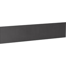 Lorell Essentials Series Hutch Tackboards - 16.50" Height x 68.63" Width x 0.50" Depth - Black Fabric Surface - Laminated - 1 Each