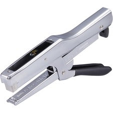 Bostitch Plier Stapler - 20 Sheets Capacity - 210 Staple Capacity - Full Strip - 1/4" Staple Size - Chrome