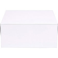 SCT Standard Bakery Boxes - External Dimensions: 9" Width x 4" Depth x 9" Height - Standard Duty - Paperboard - White - For Storage, Transportation, Bakery - 200 / Carton