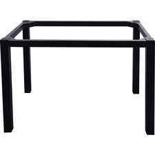 Lorell Adjustable Desk Riser Floor Stand - 29" Height x 36" Width x 22.8" Depth - Floor - Steel - Black