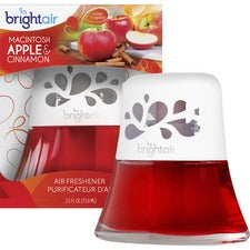Scented Oil Air Freshener, Macintosh Apple And Cinnamon, Red, 2.5 Oz
