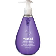 Gel Hand Wash, French Lavender, 12 Oz Pump Bottle