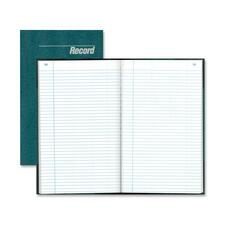 Rediform Granite Series Record Books - 300 Sheet(s) - Gummed - 7.25" x 12.25" Sheet Size - Blue - White Sheet(s) - Blue Print Color - Blue Cover - Recycled - 1 Each