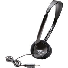 Califone Digital Stereo Headphones - Stereo - Black - Mini-phone (3.5mm) - Wired - 32 Ohm - 20 Hz 20 kHz - Over-the-head - Binaural - Supra-aural - 3 ft Cable