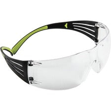 3M SecureFit 400-Series Protective Eyewear - Anti-fog, Lightweight, Nose Bridge, Frameless, Adjustable Nose-piece, Comfortable, Adjustable Temple - Ultraviolet Protection - Black - 1 Each