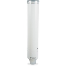 Small Pull-type Water Cup Dispenser, For 5 Oz Cups, White