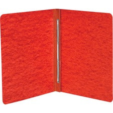 ACCO Presstex Letter Recycled Report Cover - 3" Folder Capacity - 8 1/2" x 11" - Executive Red - 30% Recycled - 1 Each