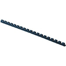 Plastic Comb Bindings, 5/16" Diameter, 40 Sheet Capacity, Navy Blue, 100/pack