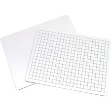 Pacon Dry-Erase Lapboard - 12" (1 ft) Width x 9" (0.8 ft) Height - White Melamine Surface - 25 / Pack